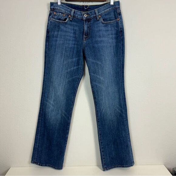 Lucky Brand Classic Rider Straight Leg Jeans 8/29 - Picture 1 of 10